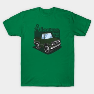 Dark Green Adventurer - 1972 T-Shirt